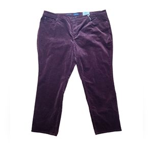 Charter Club Tummy Slimming Straight Leg Pants 26W NWT